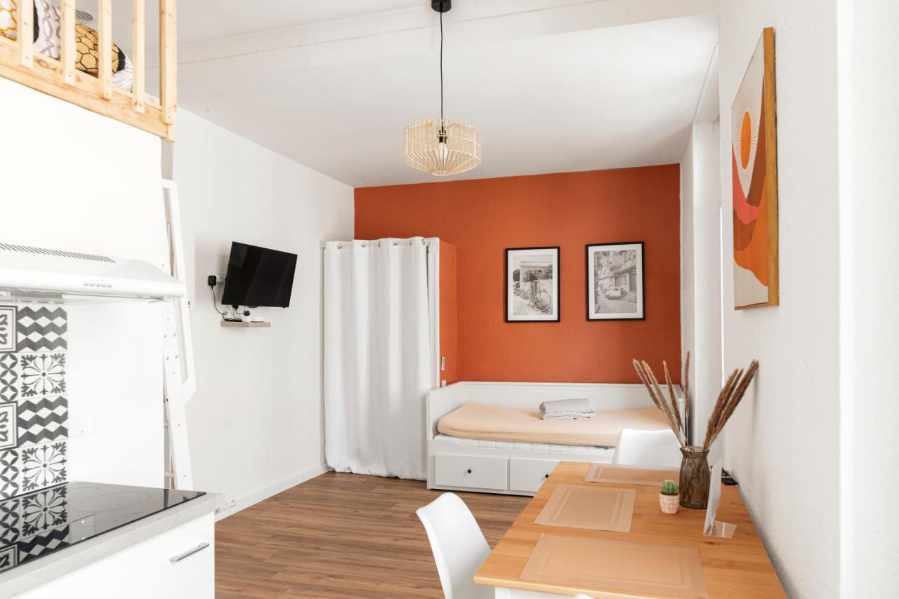 Montsejour - Studio Climatise Entre Gare & Cite การ์กาซอน ภายนอก รูปภาพ