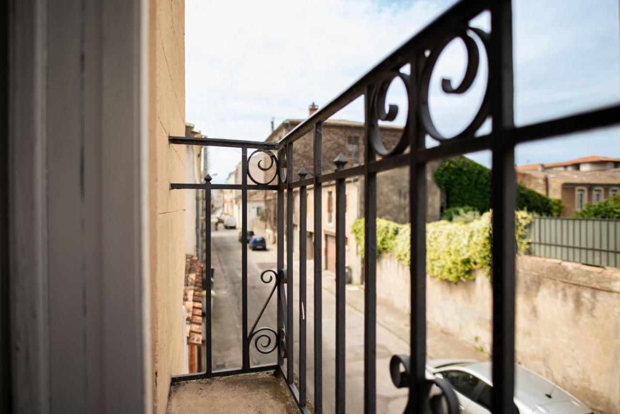 Montsejour - Studio Climatise Entre Gare & Cite การ์กาซอน ภายนอก รูปภาพ